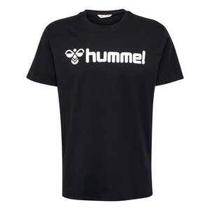 Hummel logo shirt junior zwart 2055832001