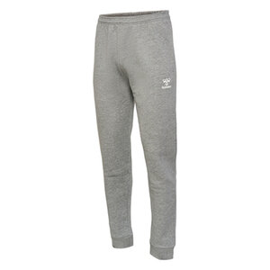 Hummel joggingbroek katoen cuff grijs 2103512006