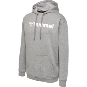 Hummel hoodie katoen junior grijs 2055922006