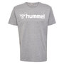Hummel logo shirt junior grijs 2055832006