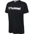 Hummel logo shirt junior zwart 2055832001_