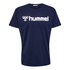 Hummel logo shirt junior marine 2055837026_