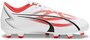 Puma ultra play fg ag junior wit zwart rood 10753001_