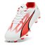 Puma ultra play fg ag junior wit zwart rood 10753001_