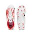 Puma ultra play fg ag junior wit zwart rood 10753001_